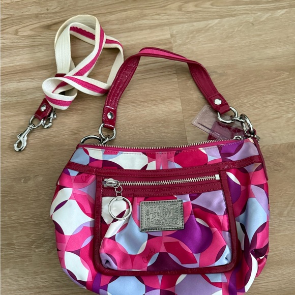 Coach Vintage Pink Poppy Crossbody Bag - Picture 5 of 9